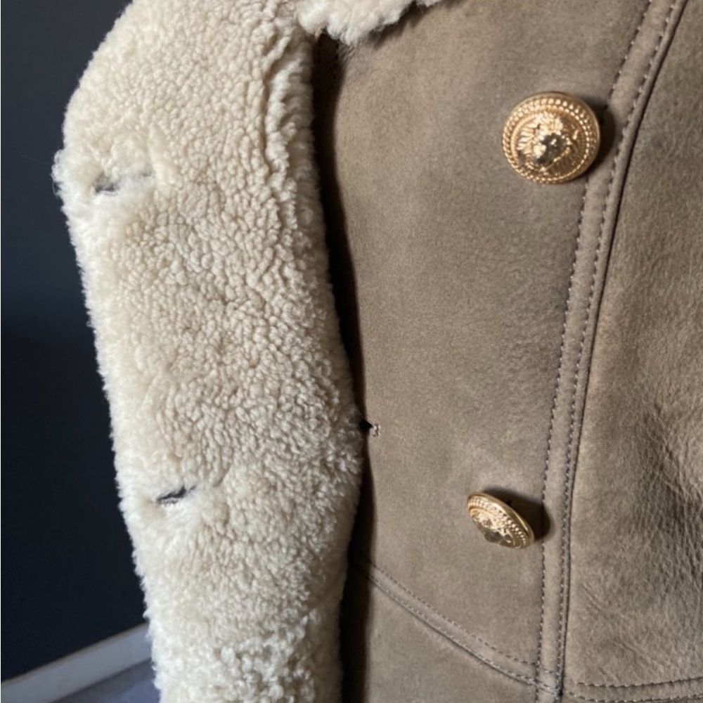 BALMAIN Shearling - Picture 10 of 17